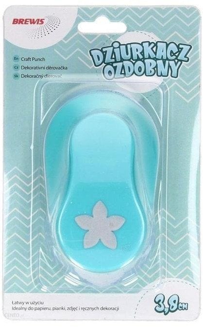 Dziurkacz ozdobny - Kwiat 3,8cm MIX