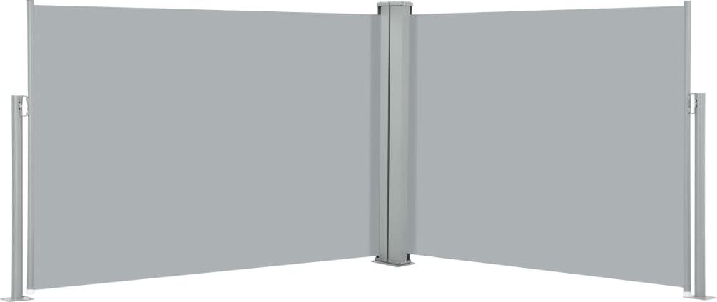 vidaXL Zwijana markiza boczna, antracytowa, 100 x 1000 cm