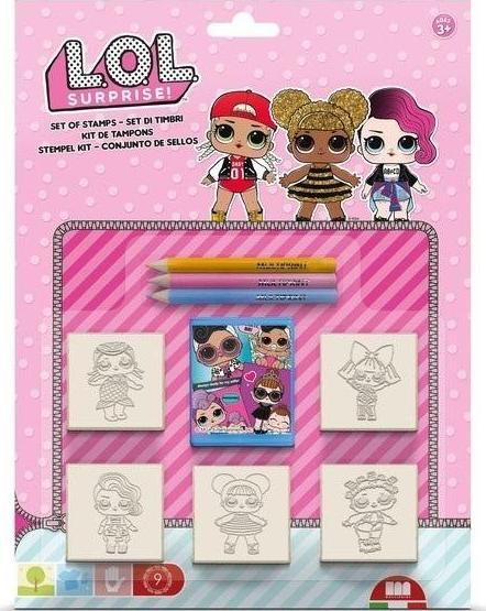Multiprint PIECZĄTKI LOL 5 SZT NA BLISTRZE