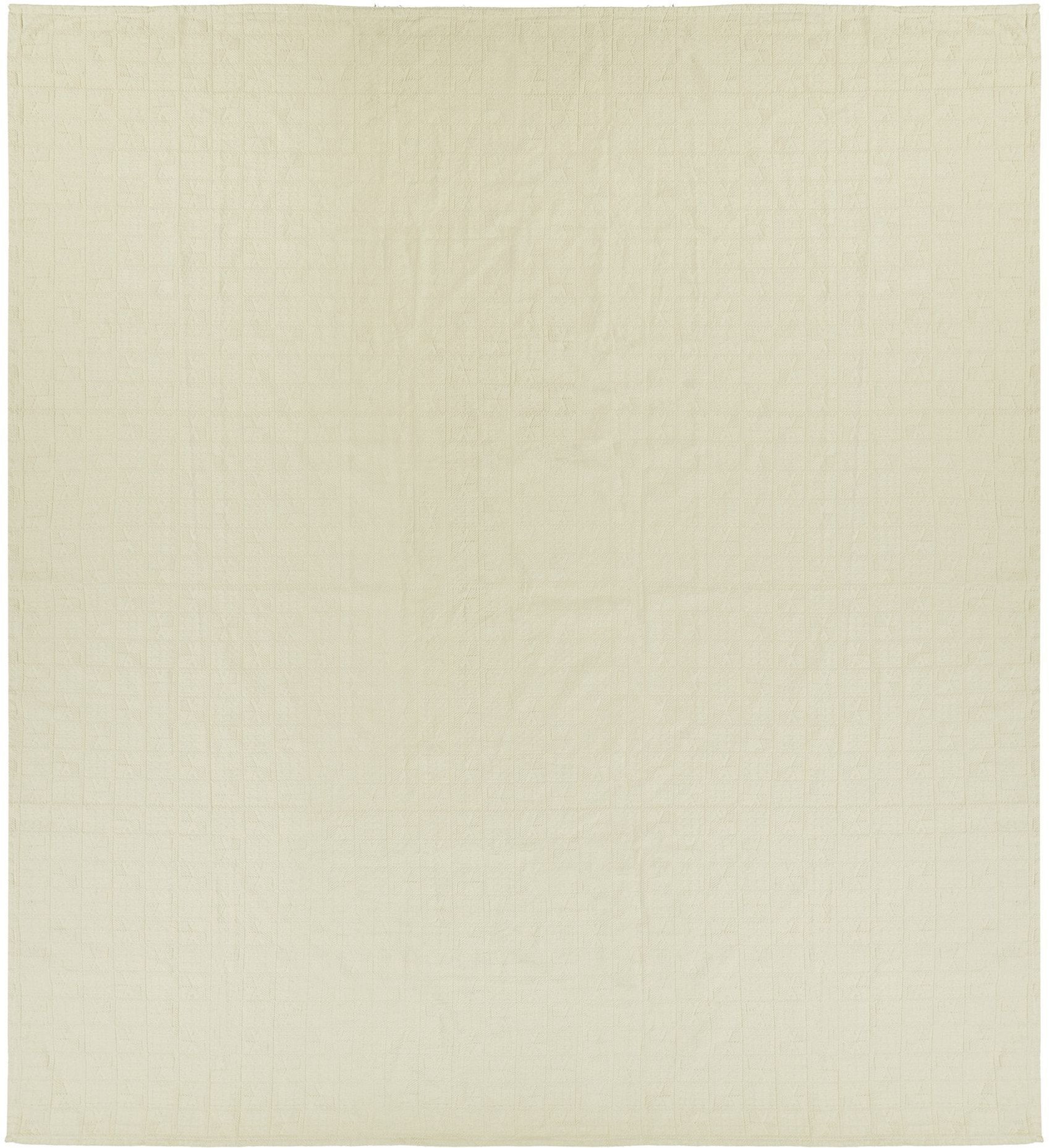 Narzuta na łóżko MARAKA Bawełna 200 x 220 cm Jasnobeżowy