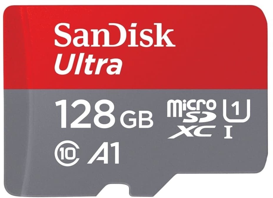 Karta SanDisk Ultra SD karta w tym adapter 128GB