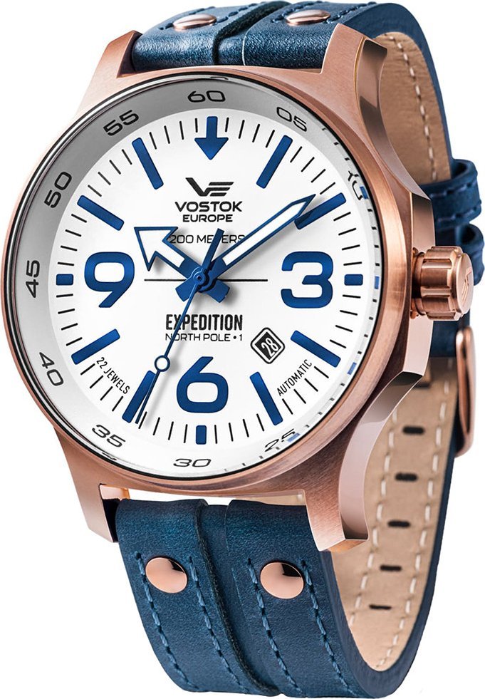 Zegarek Vostok Europe Zegarek męski Vostok Europe YN55-595B641 niebieski