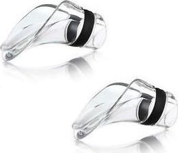 Vacu Vin Zestaw 2 nalewaków do wina Vacu Vin -czarny- uniwersalny