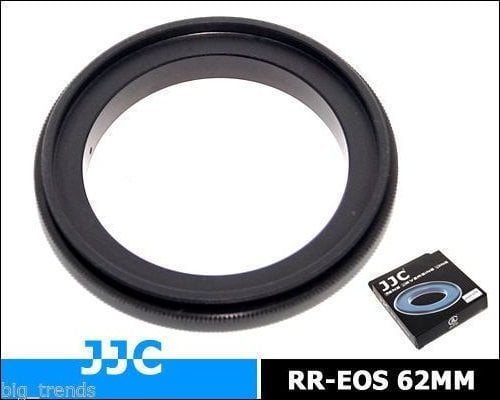 Freepower Pierścień odwrotnego mocowania FreePower Canon EF na 62 mm