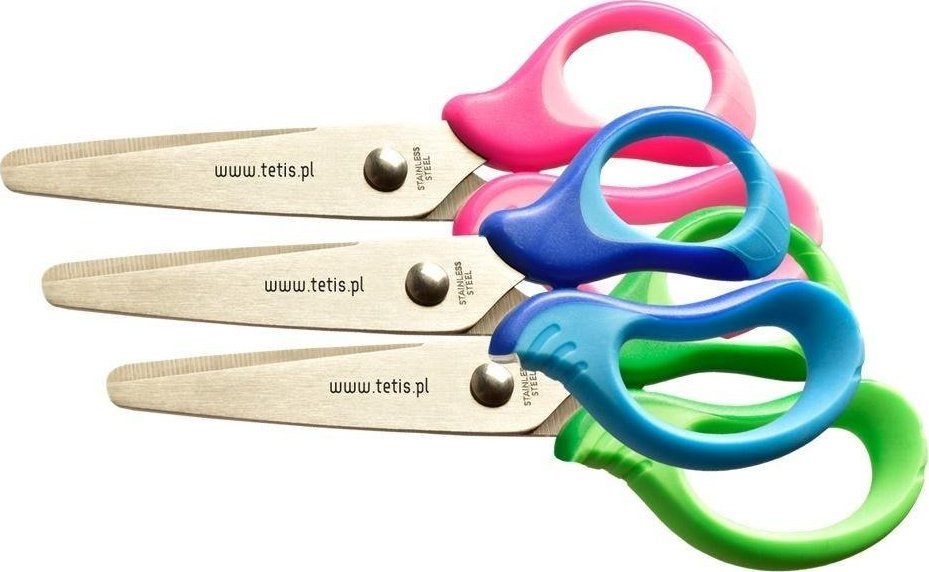 Tetis Nożyczki szkolne 5' MIX (20szt.) GN255-M