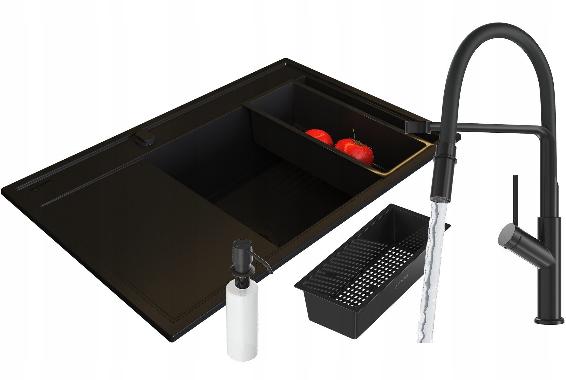 Zestaw Pyramis CAMEA 79x50 1B1D R + Flexos BE