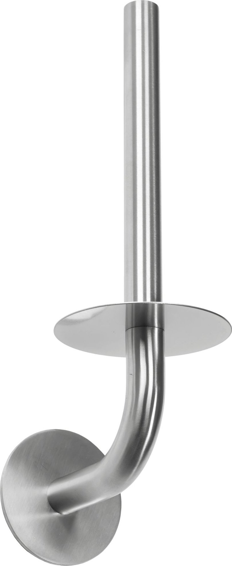 Tutumi UCHWYT NA PAPIER TOALETOWY NIKIEL SZCZOTKOWANY INOX 322220