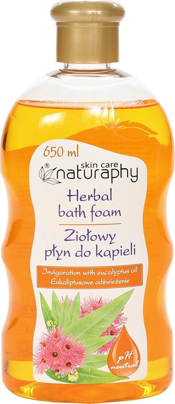BluxCosmetics Ziołowy płyn do kąpieli z olejkiem z eukaliptusa 650 ml