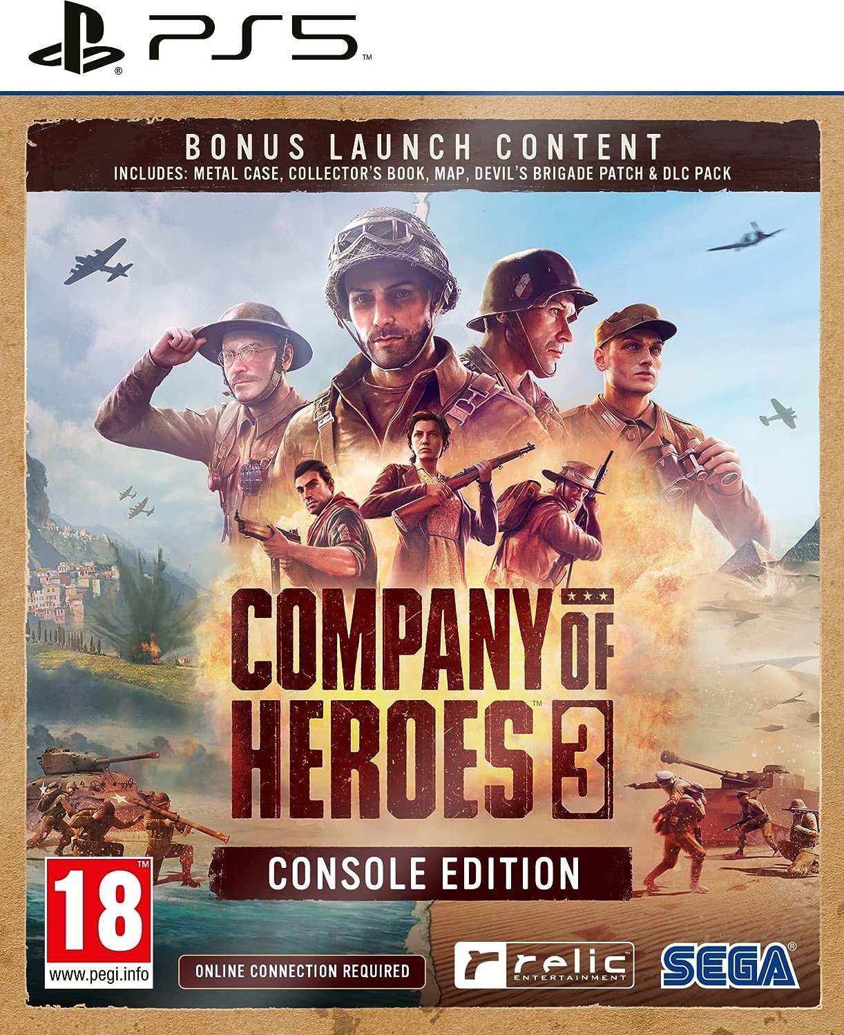 Company of Heroes 3 Console Launch Edition STEELBOOK PL/ENG (PS5)