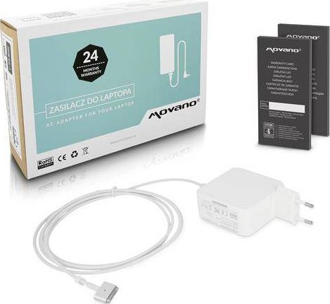 Movano 45 W, Magsafe 2, 3 A, 14.85 V (ZZ/AP1485305-2)