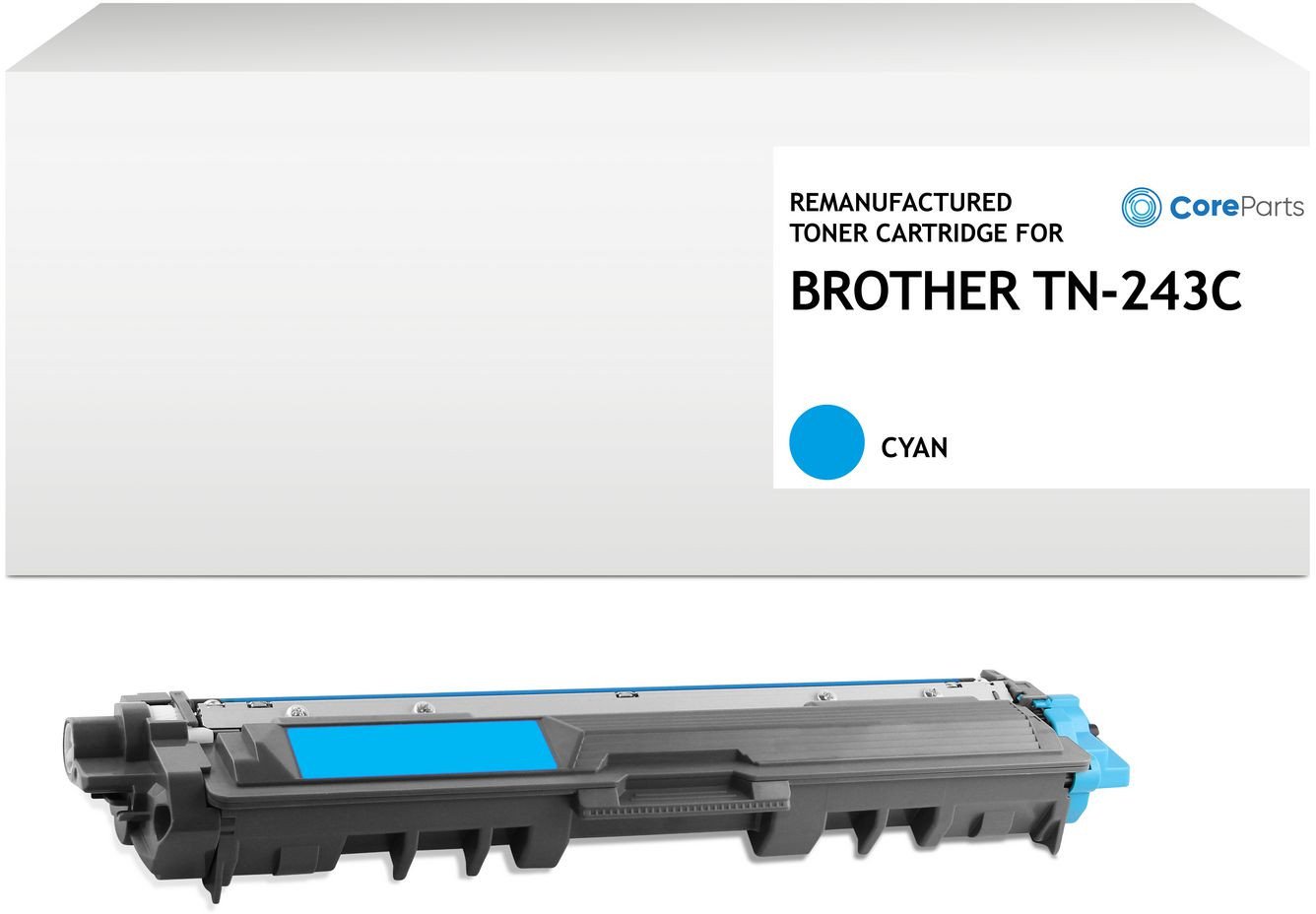Toner CoreParts QI-TN-243C kaseta z tonerem 1 szt. Oryginalny Niebieski