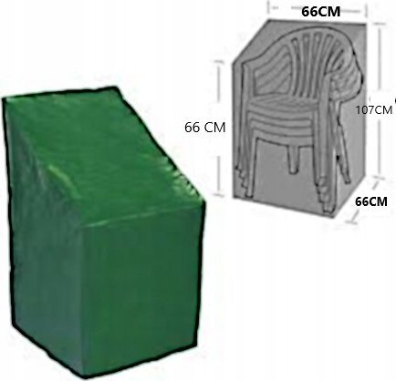 Kinzo Kinzo - Pokrowiec na krzesło ogrodowe (zielony)