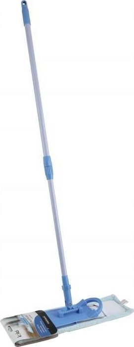 Mop Niebieski mop płaski z mikrofibry Kij teleskopowy