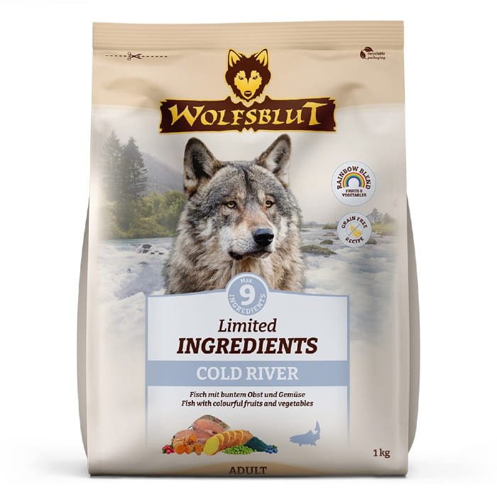 Wolfsblut Wolfsblut Dog Limited Ingredients Cold River - pstrąg i bataty 1kg