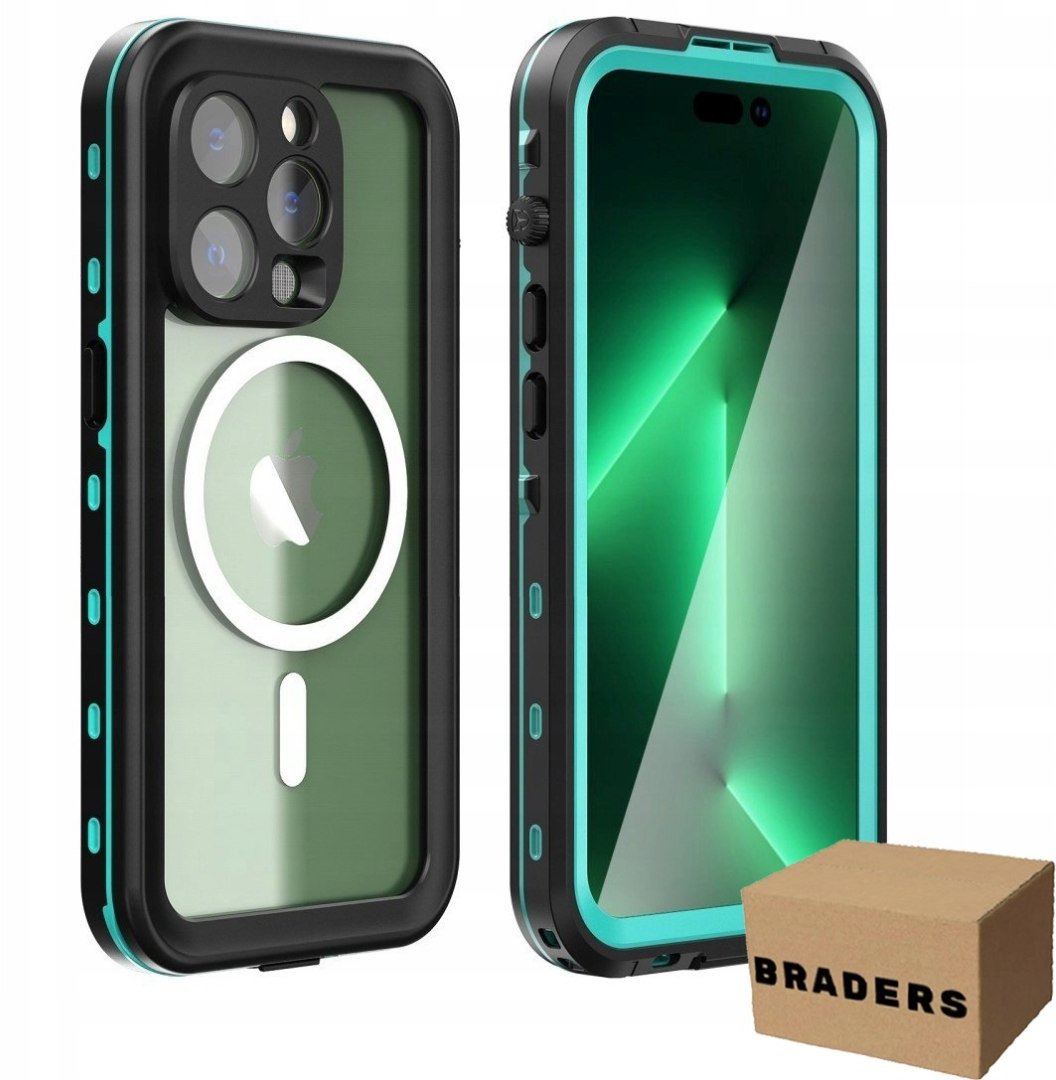 Pancerne Etui MagSafe do iPhone 14 Pro Max - Wodoodporna Ochrona