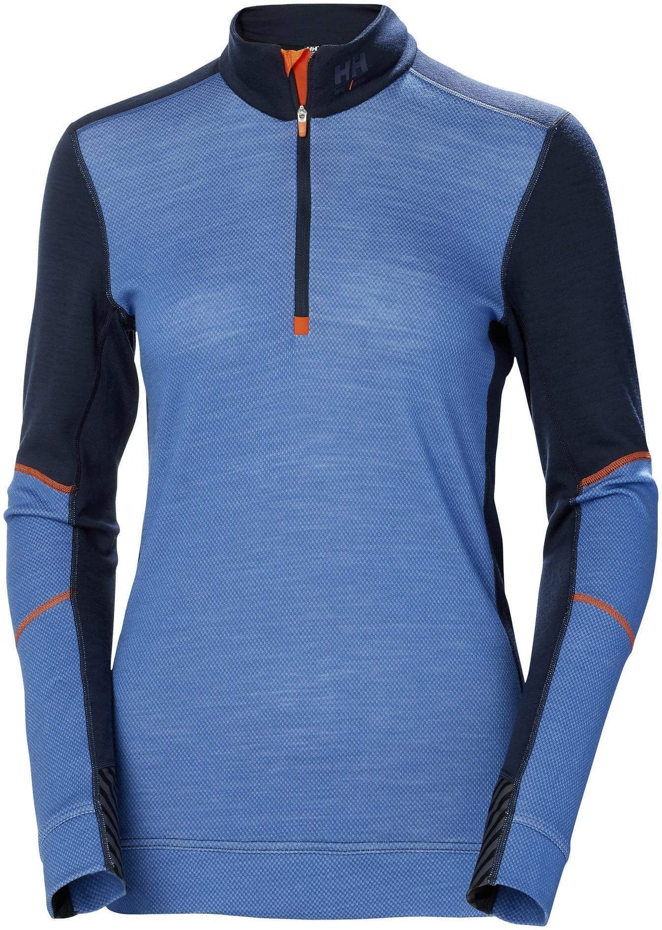 Women's undershirt HELLY HANSEN Lifa Merino Crewneck, blue M