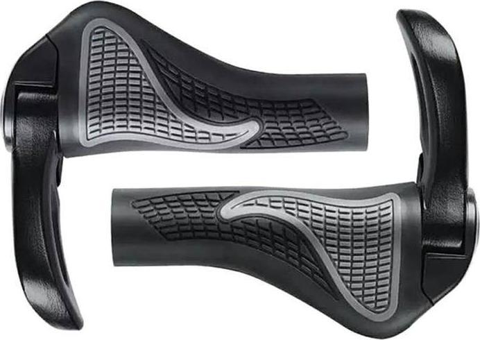 Aptel ROWEROWE CHWYTY DO KIEROWNICY Gripy 2 szt czarne RW23