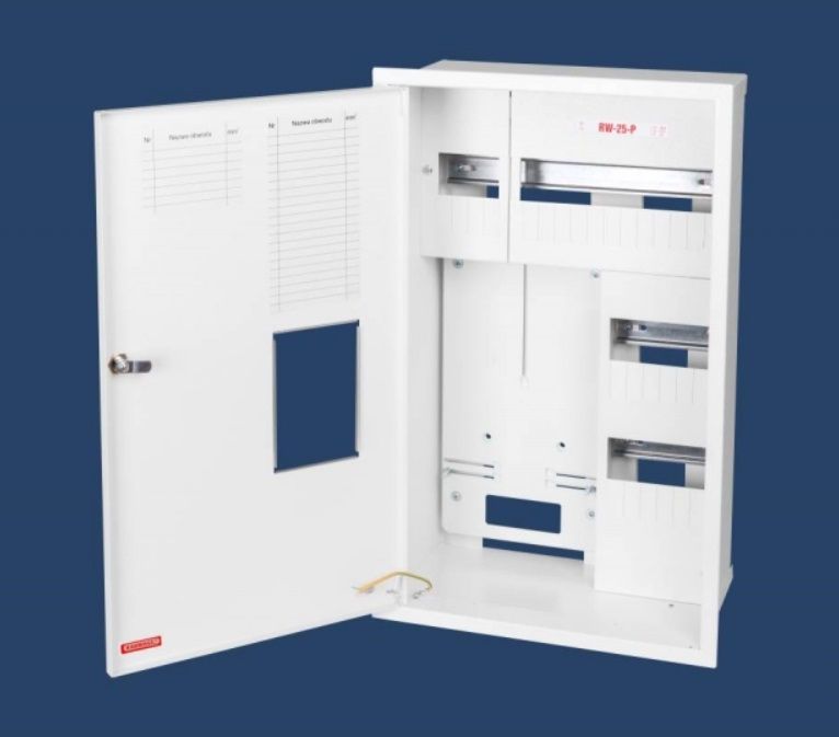 Karwasz Szafka licznikowa podtynkowa 1-licznikowa 3-fazowy 25 modułów IP30 (RW-25-P Z)