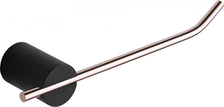 Mexen Uchwyt na papier toaletowy Aron Różowe złoto