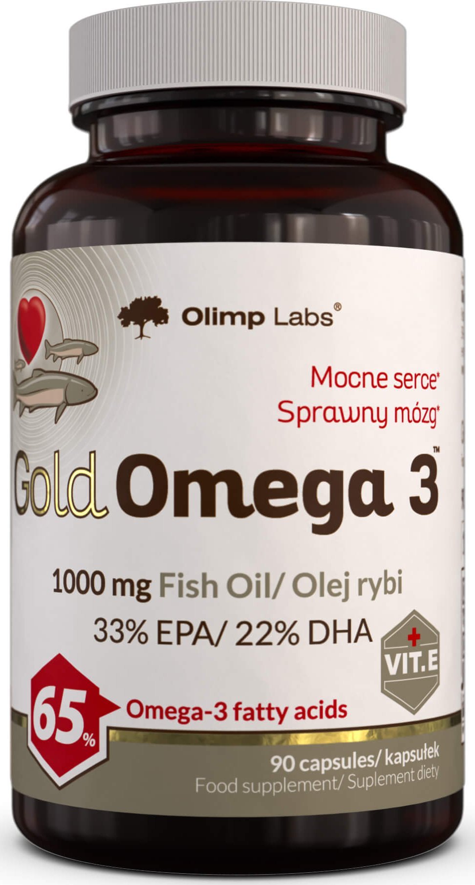 Olimp Gold Omega 3 (65%) - 90 Kapsułek