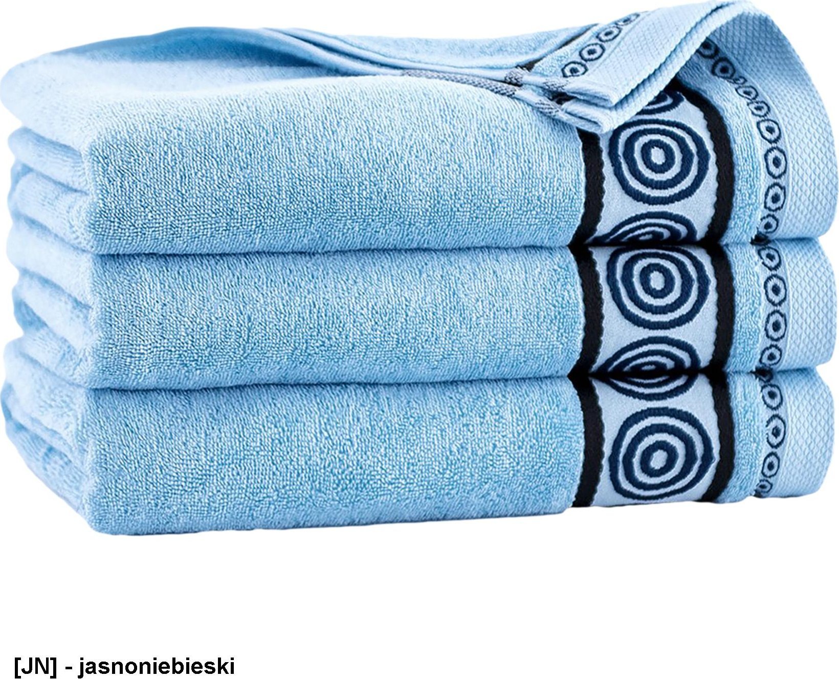 Zwoltex T-RONDO2V50X90 - Ręcznik RONDO2. - jasnoniebieski