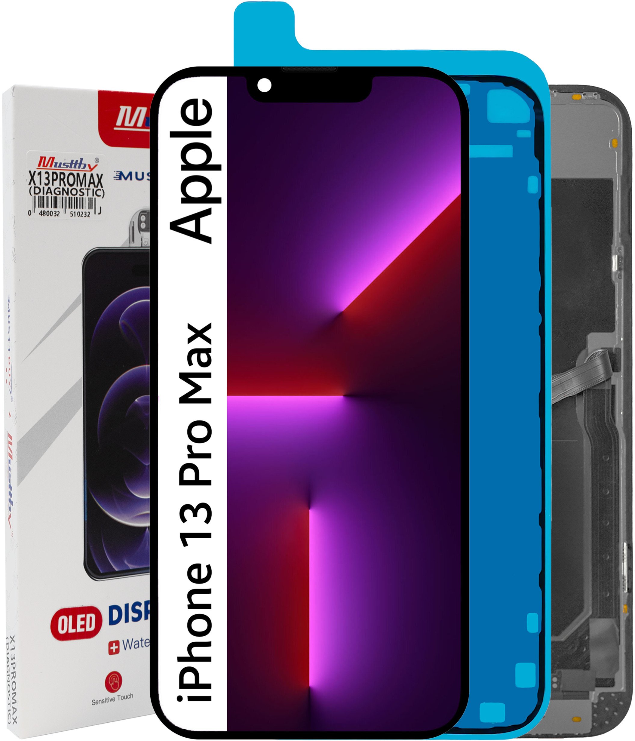 Wyświetlacz do iPhone 13 Pro Max Ekran LCD Soft OLED Diagnostic 120Hz (5904858354832)