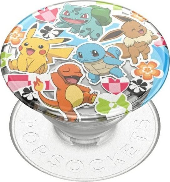 Podstawka PopSockets Popsockets 2 Pokemon Multi Transparent 112697 uchwyt i podstawka do telefonu - licencja