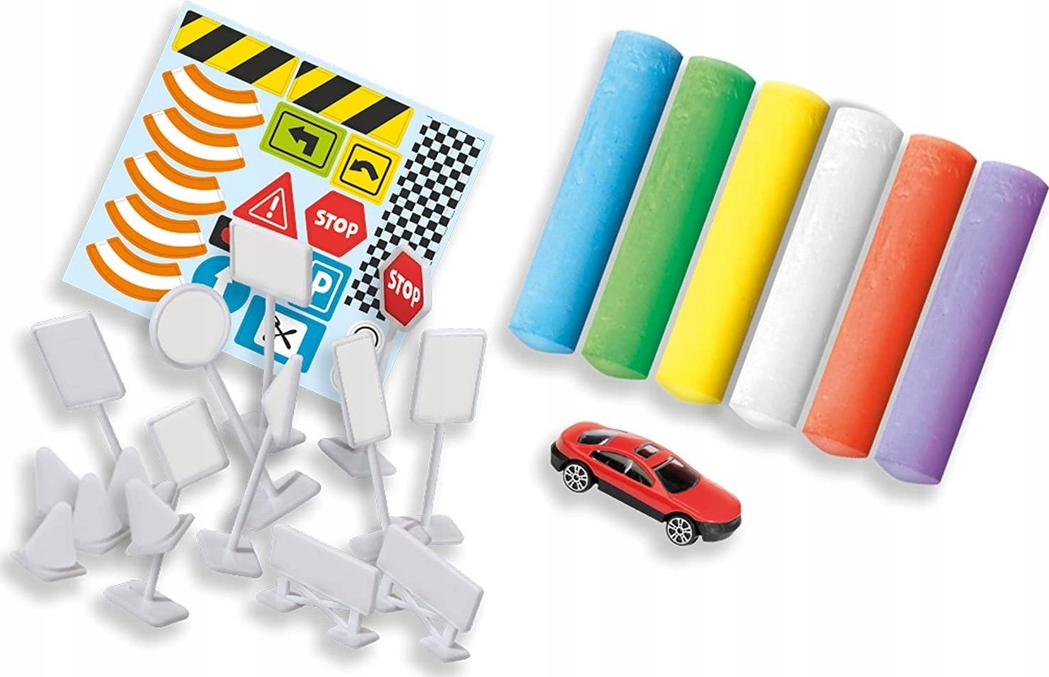 SES SES CHALK TRAFFIC