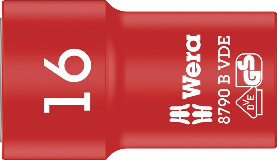 Wera Wera Cyclops socket wrench bit 16x46 - 8790 B VDE, insulated, with 3/8 "drive