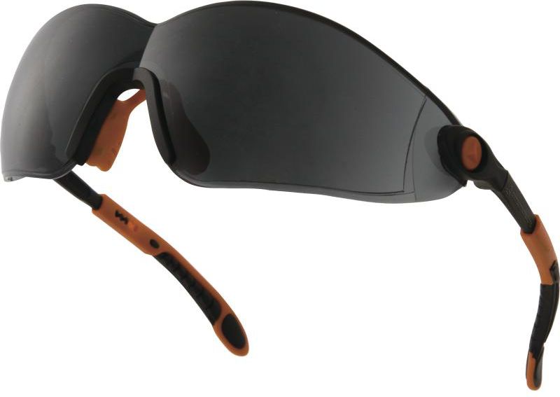 Delta Plus okulary jednoczęściowe z poliwęglanu Vulcano2 smoke (VULC2NOFU)