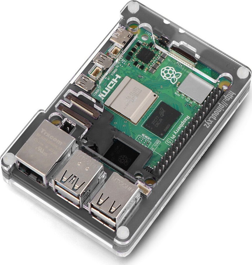 PiMoroni Pibow Coupe 5 - obudowa do Raspberry Pi 5 - Ninja - PiMoroni PIM677}