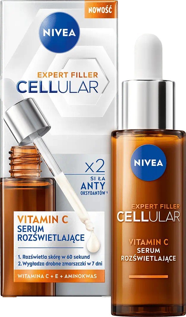 Nivea Cellular Expert Filler Vitamin C Serum rozświetlające do twarzy 30ml