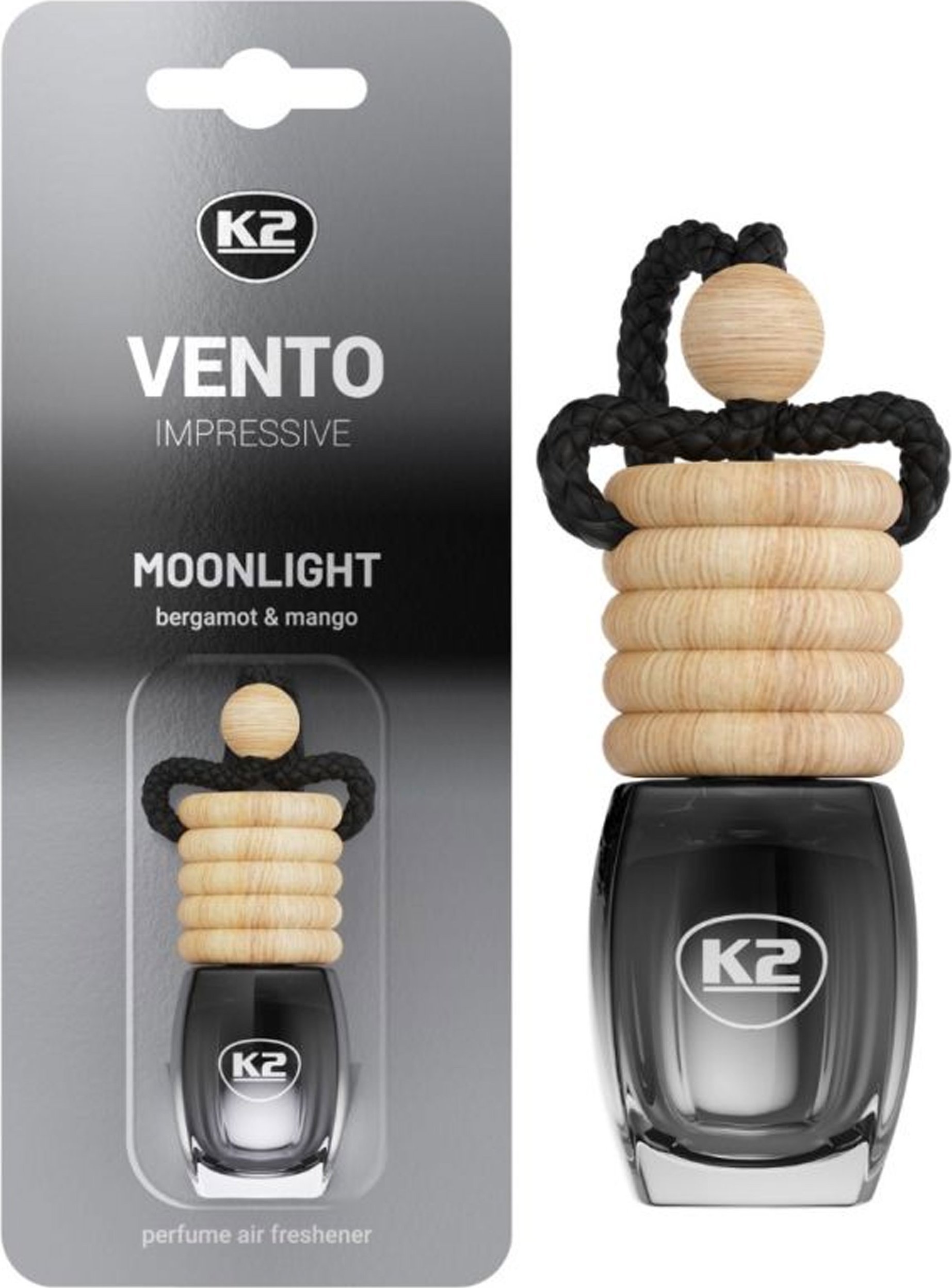 Osram K2 VENTO Solo Impressive MOONLIGHT Zapach Samochodowy Odświeżacz BLISTER