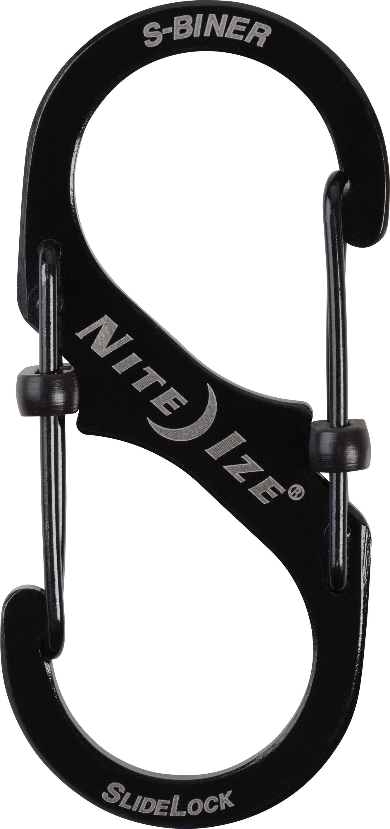 Nite Ize Karabińczyk S-Biner SlideLock #3 stal nierdzewna czarny-LSB3-01-R6