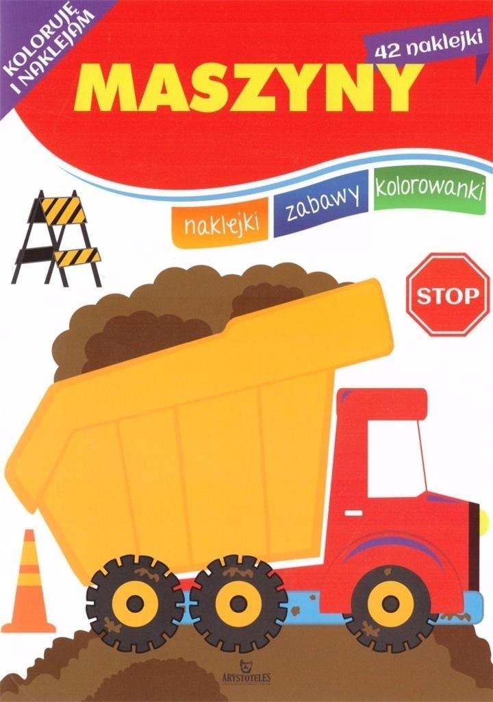 Arystoteles Koloruję i naklejam. Maszyny