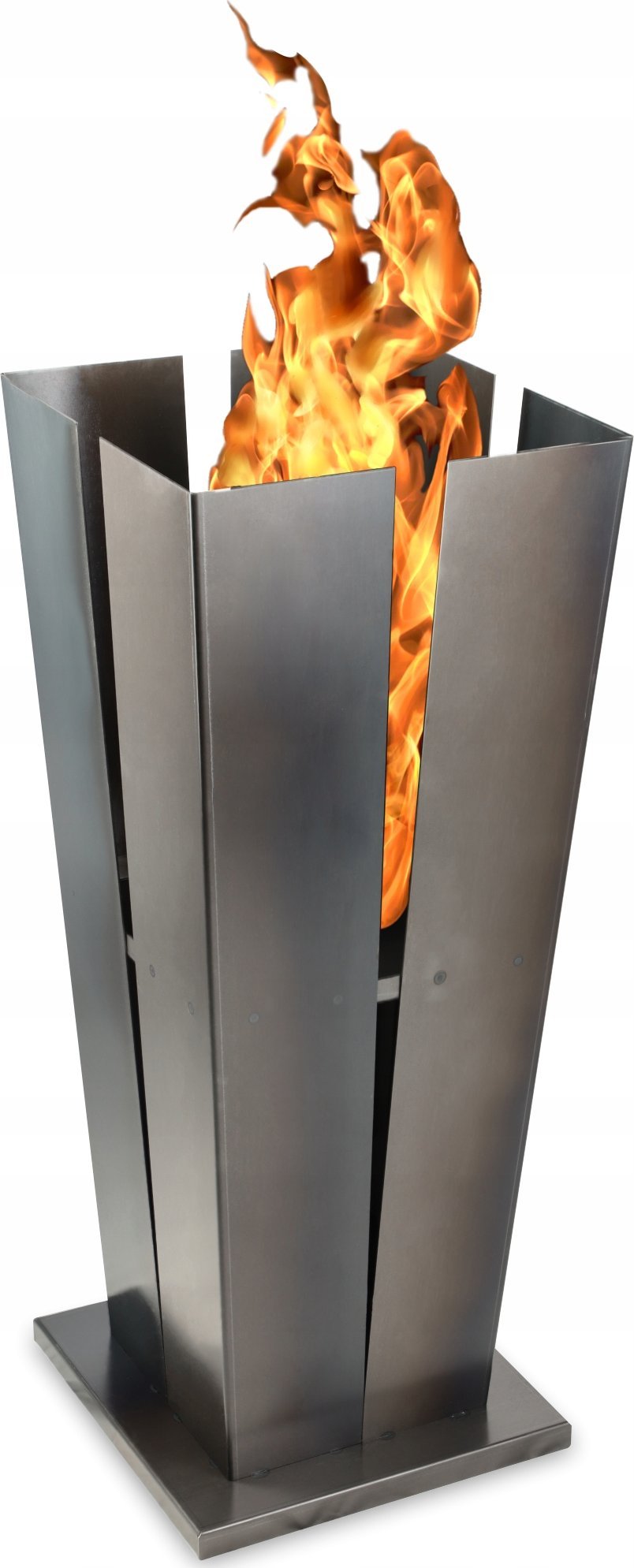 Palenisko ogrodowe Kadax Palenisko Ogrodowe Na Taras Słup Stalowy 100cm