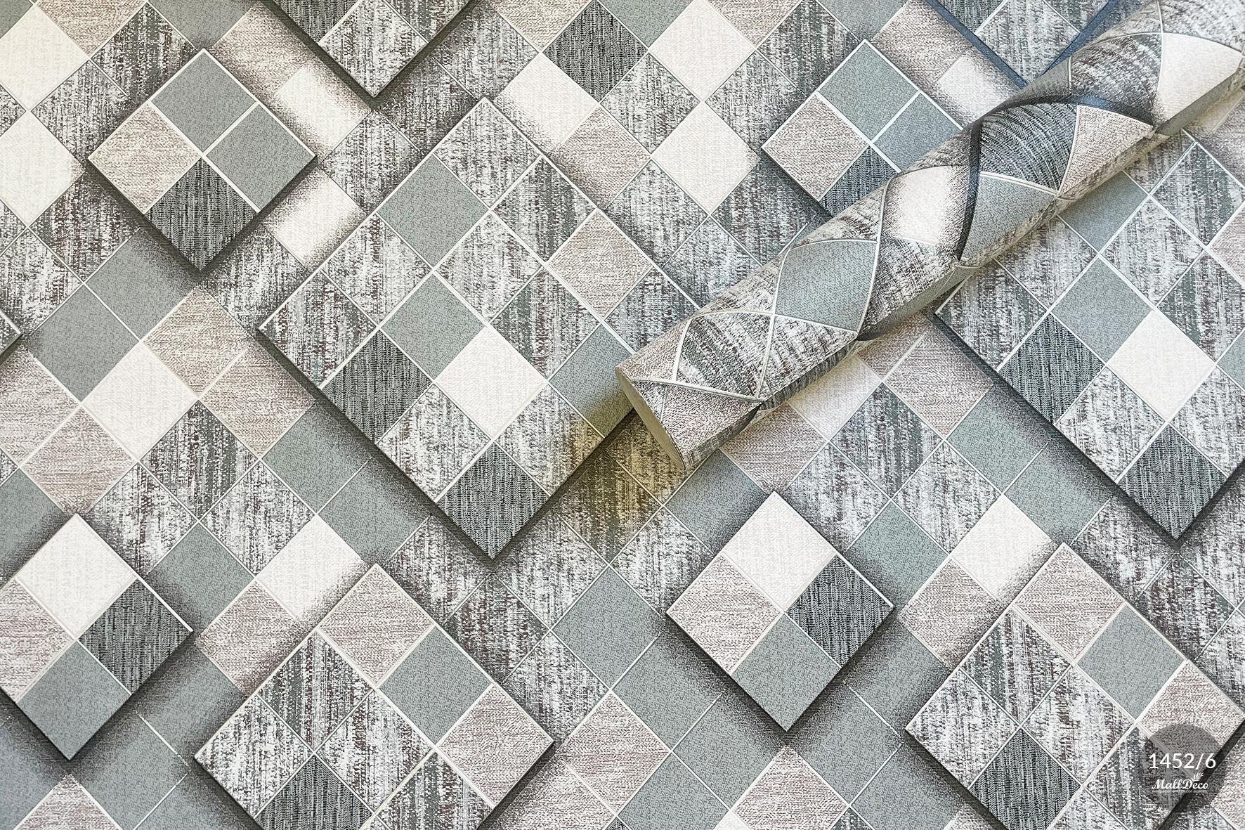 MallDeco TAPETA WINYLOWA RUBIKON