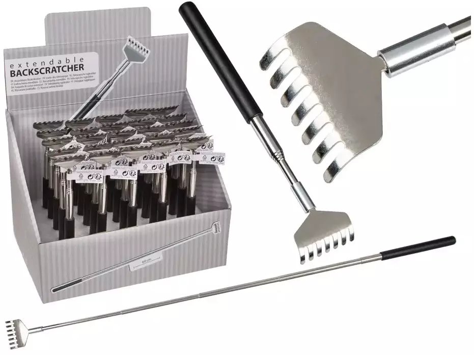 Metalowa Drapaczka do Pleców 20 cm - Poręczna i Niezawodna Ręka