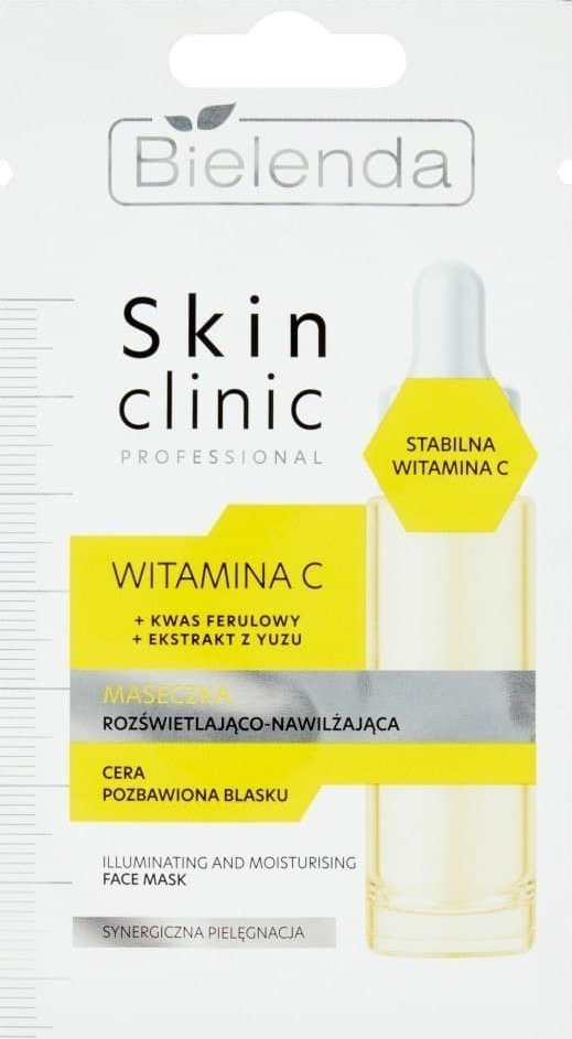 Bielenda Bielenda Skin Clinic Professional Witamina C Maseczka rozświetlająco-nawilżająca 8g