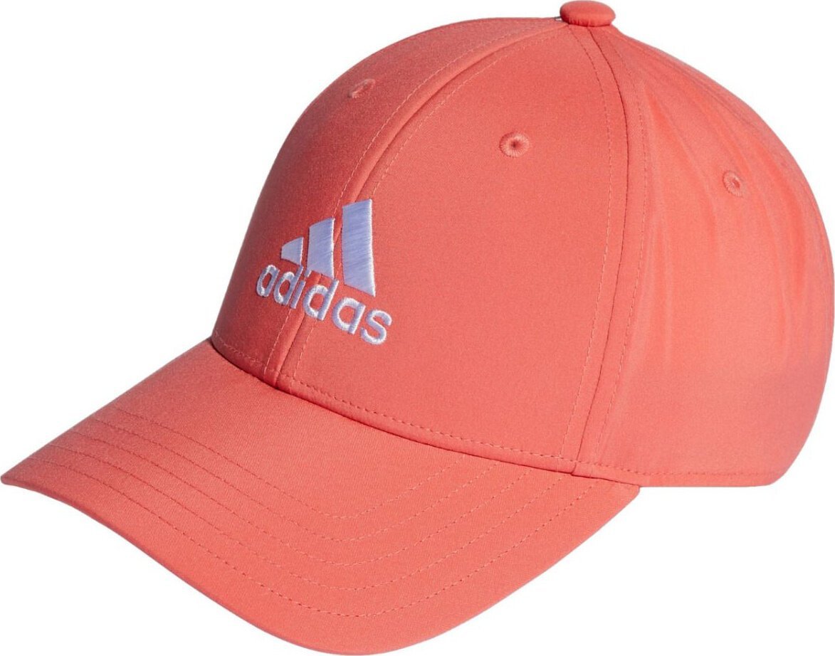 Adidas Czapka adidas Embroidered Logo Lightweight Baseball pomarańczowa IR7885 Dorośli S/M