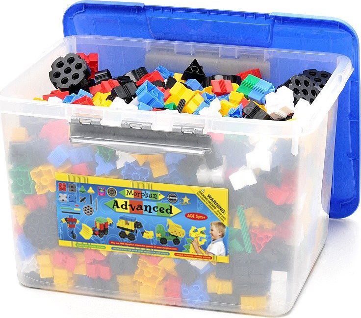 Morphun Morphun Advanced 1200 el. + Instrukcje 60str. A4 - Klocki konstrukcyjne