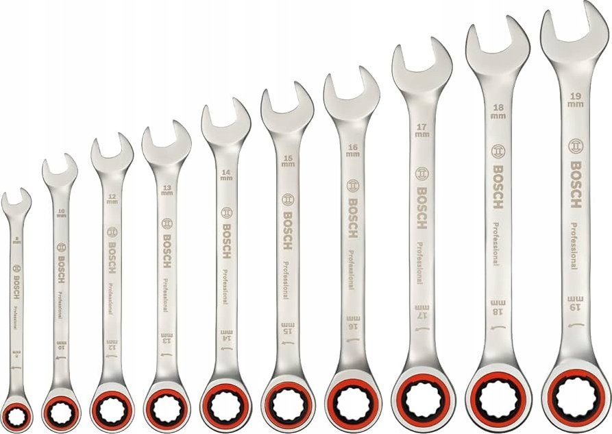 Bosch Bosch combination ratchet wrench set, 5 pieces, wrench