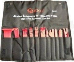 Geko Zestaw ściągaczy do tapicerki 11 elementów (G02581)