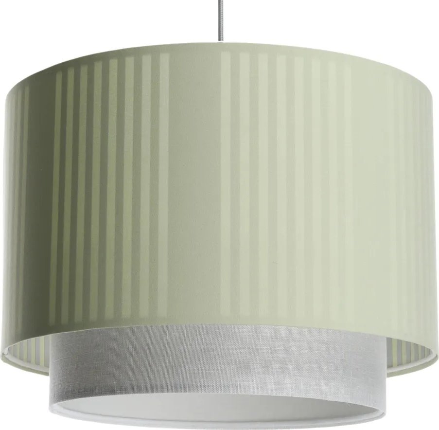 Lampa wisząca DUO LAMI LINE 60 zielona/kremowa BPS KONCEPT