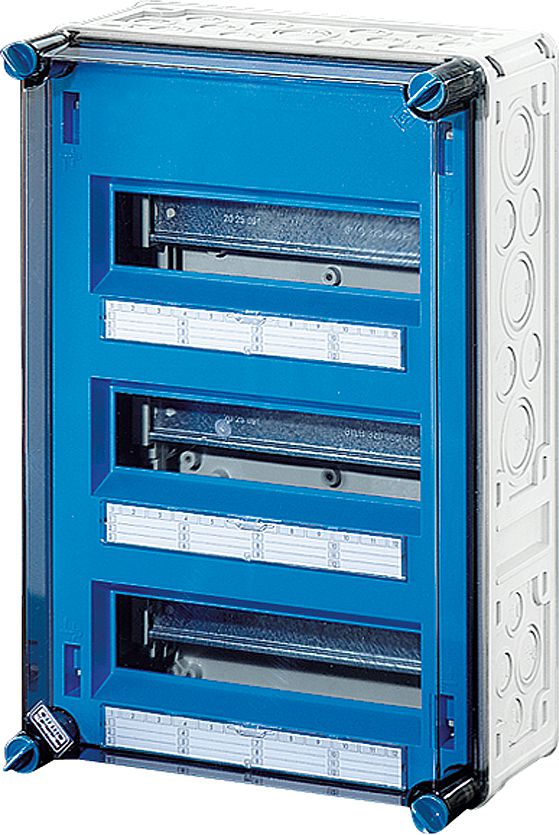 Hensel Rozdzielnica modułowa 3 x 12 natynkowa IP65 Mi 81336 (HPL00033)