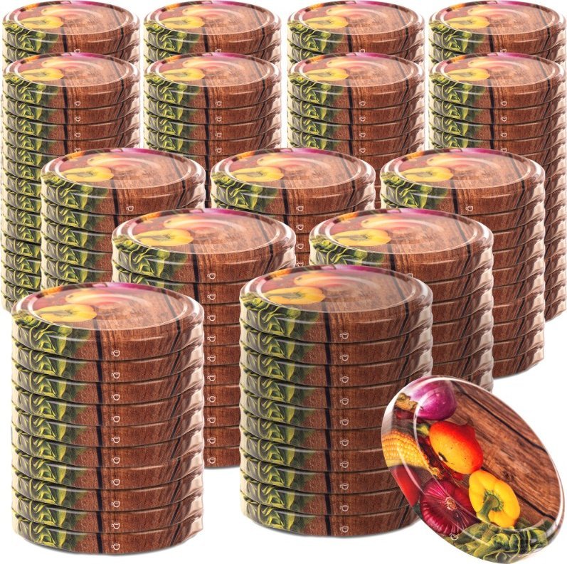 KADAX Zakrętki Do Słoików Wieczka Fi66 Zakrętka Nakrętki Na Słoiki Przetwory 200x