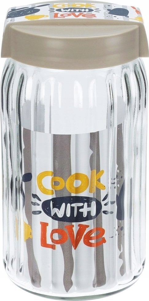Home Styling Collection Szczelny słoik na produkty sypkie, 1,7 l