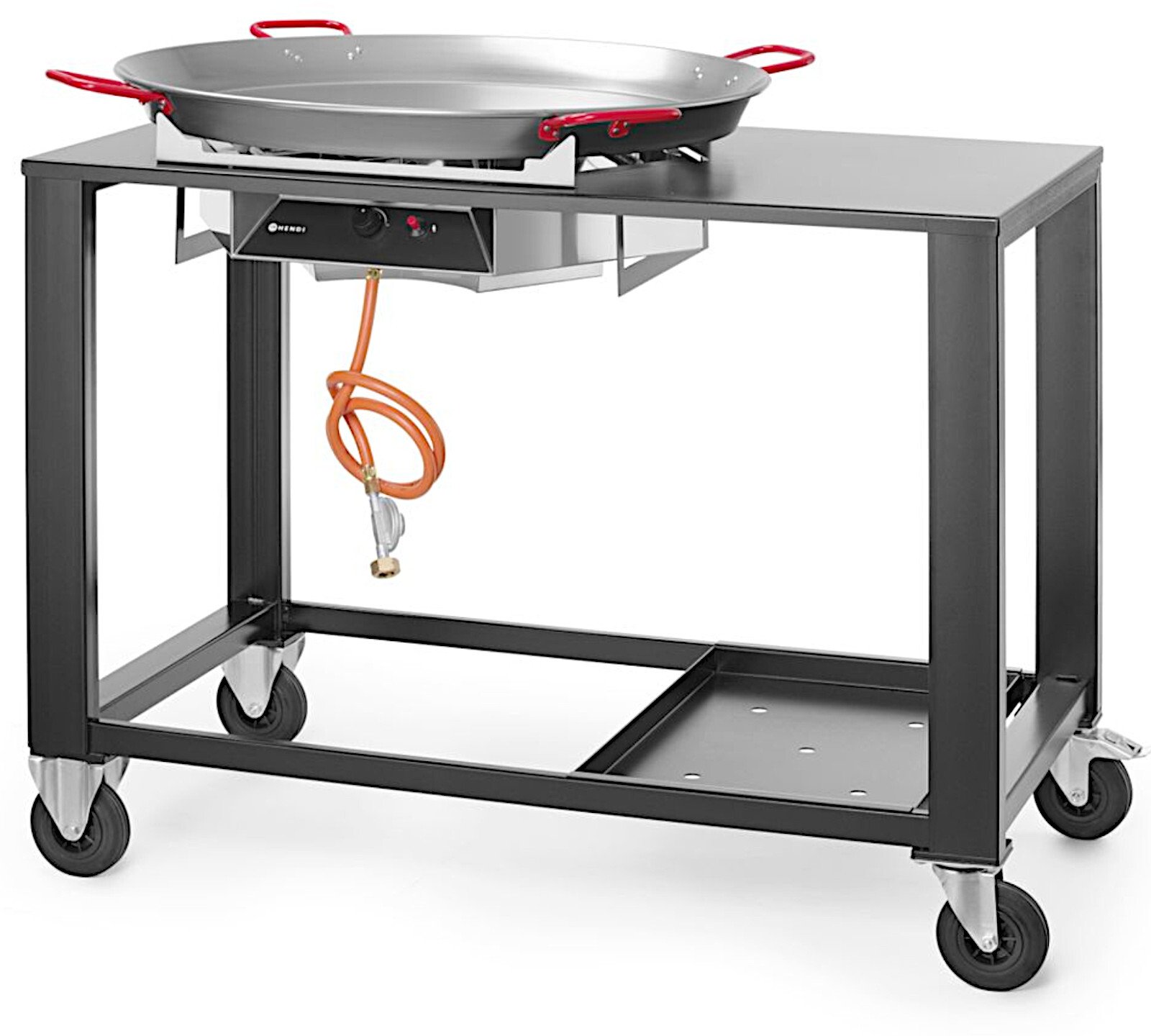 Hendi Grill gazowy z patelnią do paelli śr. 80 cm FIESTA XL 7 kW