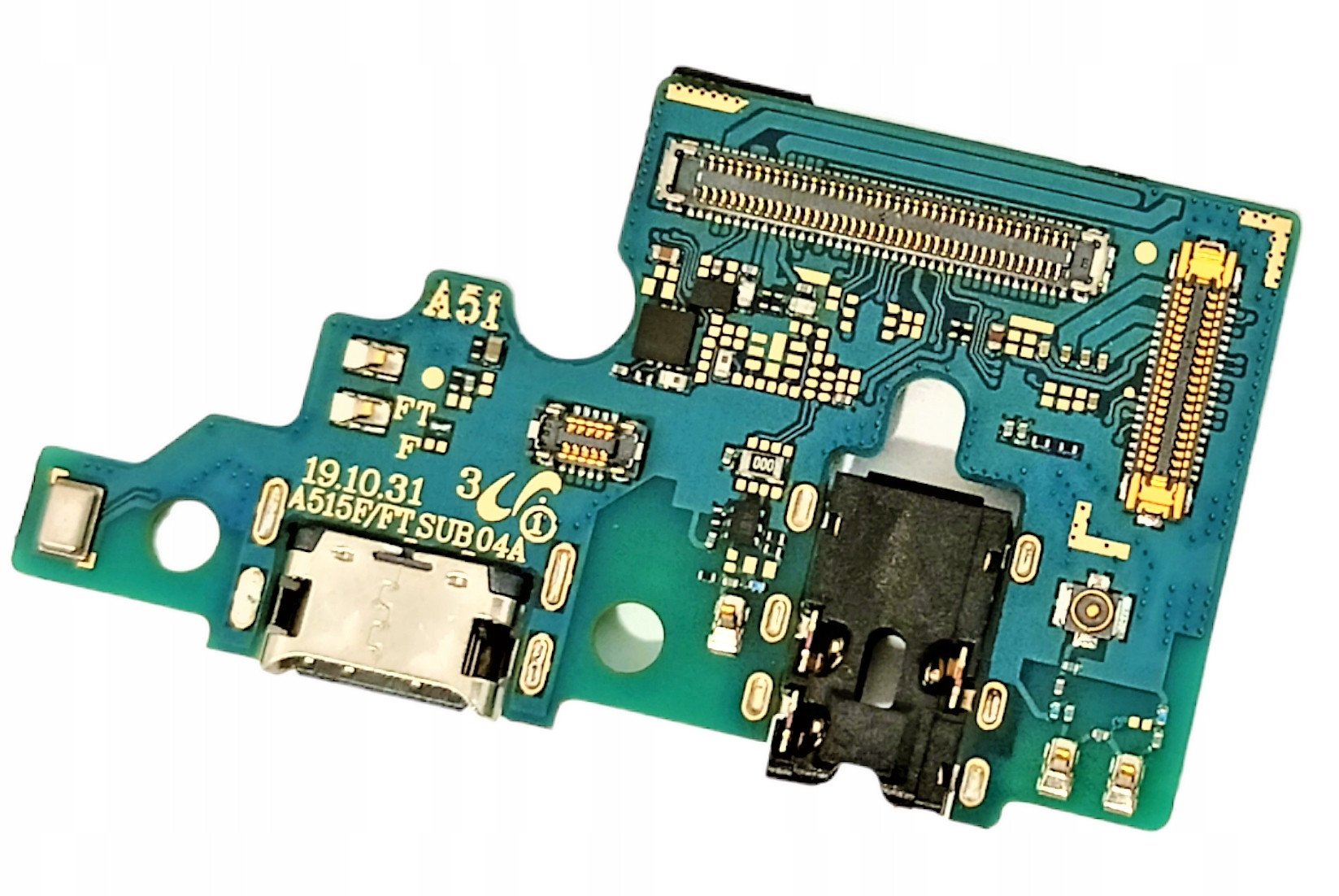 ORYGINAŁ PŁYTKA GNIAZDO ŁADOWANIA USB DO SAMSUNG A51