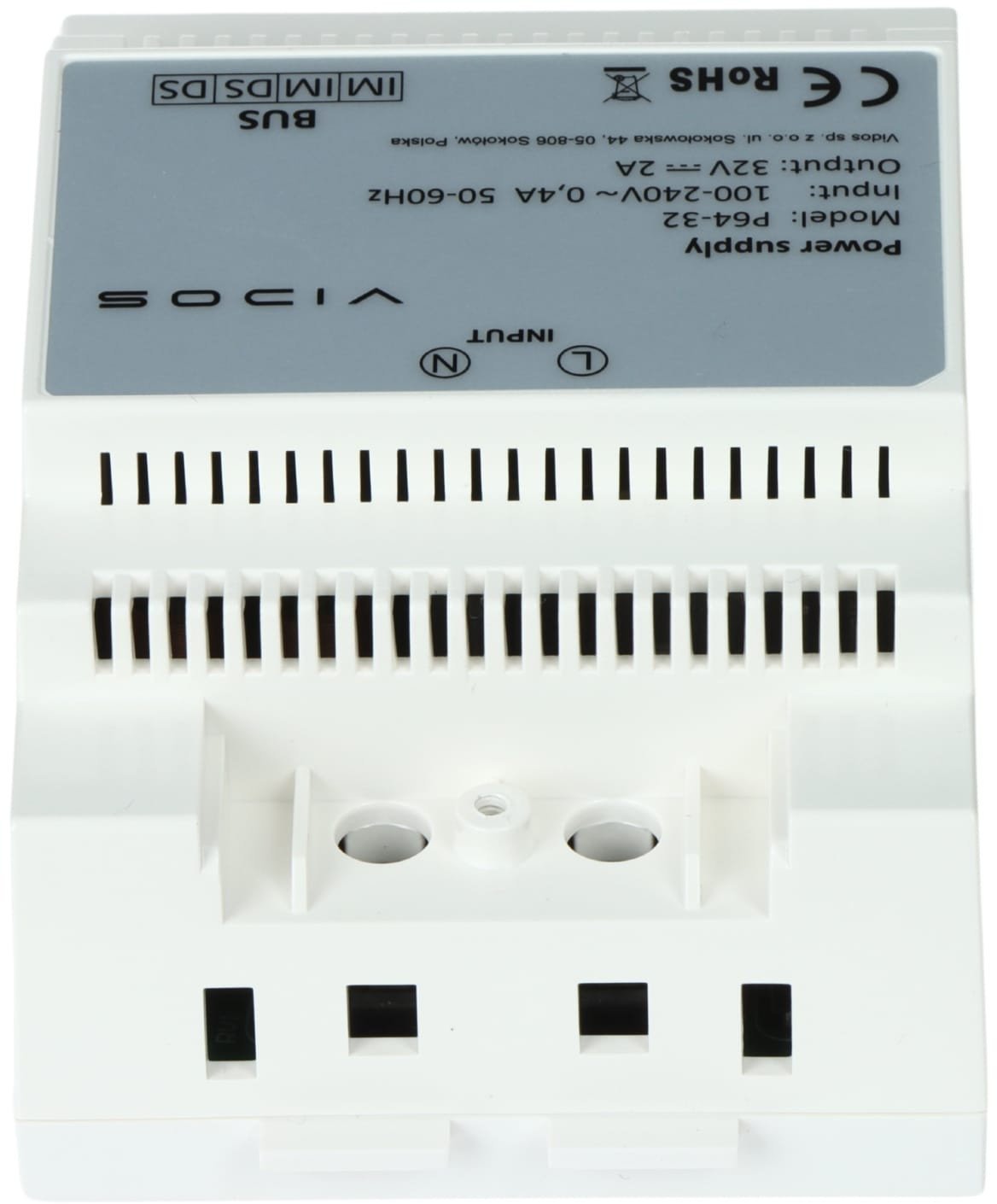 ZASILACZ P64-32 VIDOS 2IP VIDOS